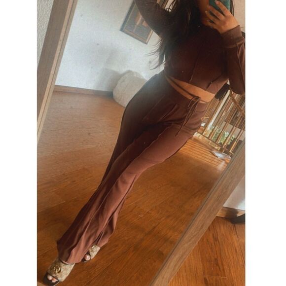 Brown lounge set - Picture 5 of 9